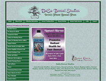 Tablet Screenshot of bonsaitrees.com